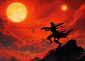 后羿射日小故事的视频；后羿射日小故事的视频怎么拍
