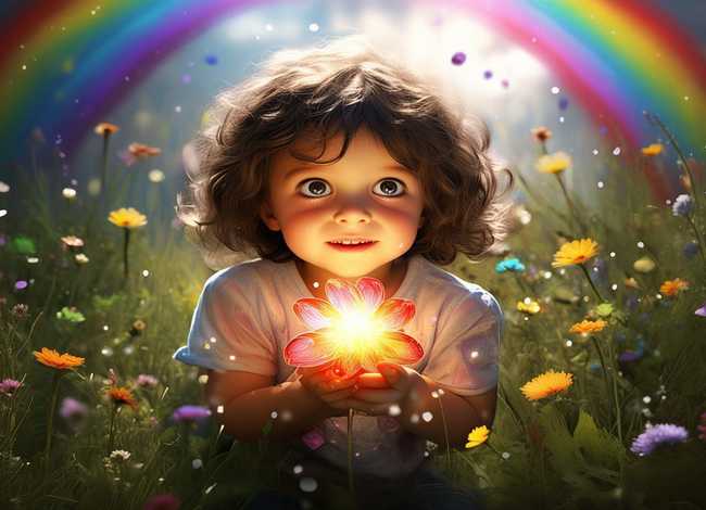 七色花的儿童故事（七色花简单的故事）