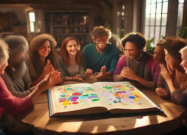 感恩的故事插画、感恩的故事插画作品