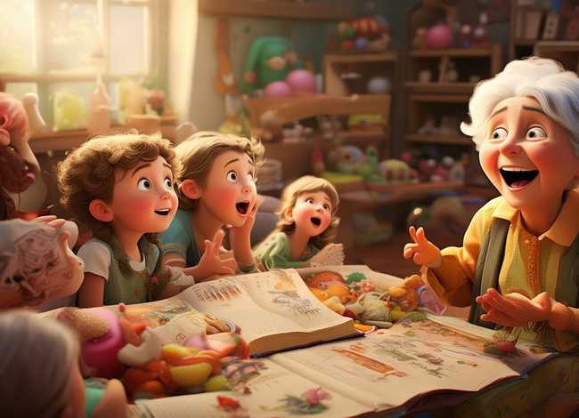 听歌故事儿童（关于听故事的儿歌）