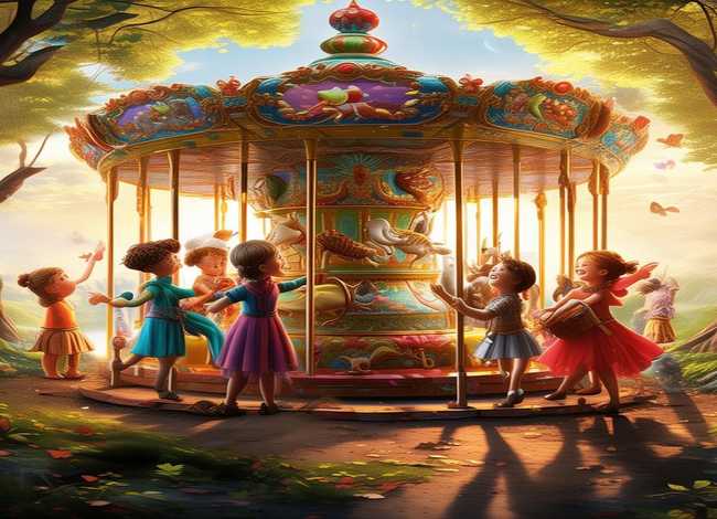旋转木马的儿童故事(旋转木马的幼儿小故事) 旋转木马的儿童故事(旋转木马的幼儿小故事)