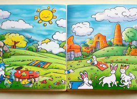 儿童自制绘本故事绘画立体，幼儿自制绘本故事简笔画