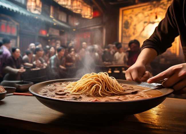 牛肉面的传说故事、牛肉面的传说故事图片