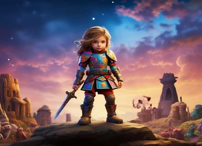 儿童战士故事（讲战士的故事）