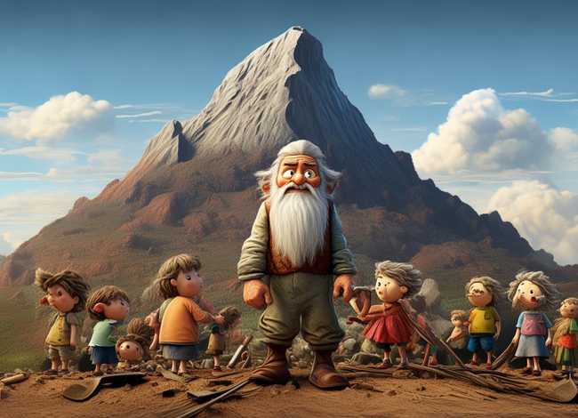 愚公移山儿童故事;愚公移山幼儿故事 愚公移山儿童故事;愚公移山幼儿故事