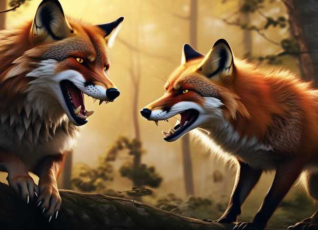 狼和狐狸的故事大全（狼和狐狸的故事大全50字）