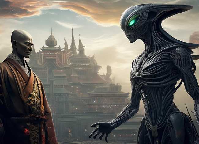 外星人的故事、秦始皇遇到外星人的故事