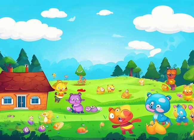 儿童故事可打印图片二年级，儿童故事绘本图片可打印