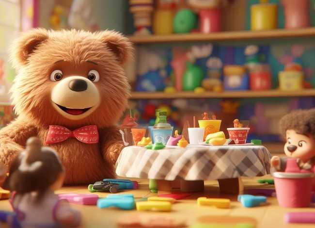 儿童故事小熊请客视频 - 幼儿故事小熊请客视频