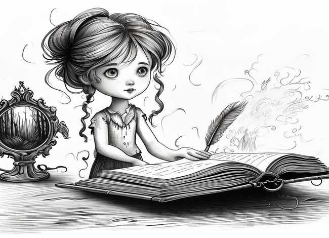 画一幅故事图简笔画，画一幅故事图简笔画让大家猜一猜