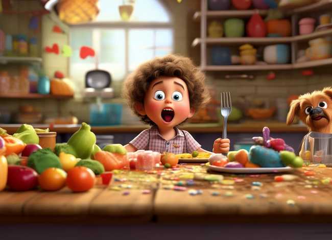 儿童故事挑食的小朋友、小朋友挑食的故事视频