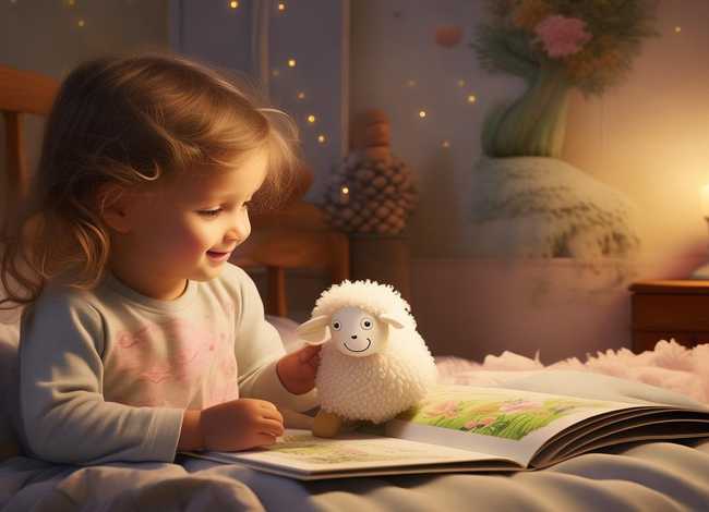 儿童小绵羊的故事 - 小绵羊的睡前故事