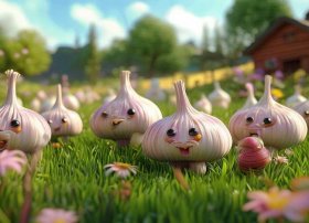 蒜故事绘本、大蒜故事绘本