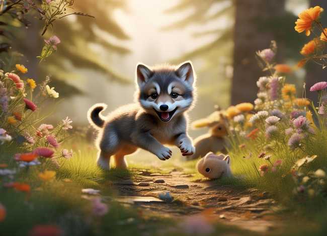 儿童故事《狼狼》（狼的幼儿故事）