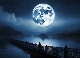 月亮传说的故事50字，关于月亮的传说故事50字