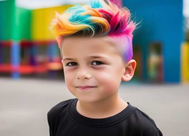 幼儿时尚发型男孩 幼儿时尚发型男孩图片大全