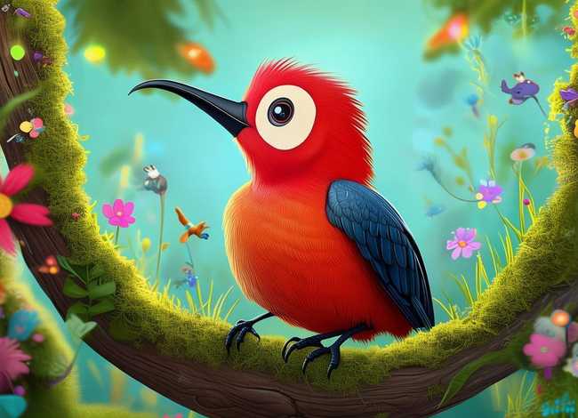 啄木鸟的故事绘本；啄木鸟的故事绘本图片