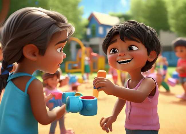 幼儿园好邻居故事，幼儿园好邻居故事内容