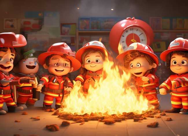 儿童灭火故事大全 - 幼儿园的灭火小故事