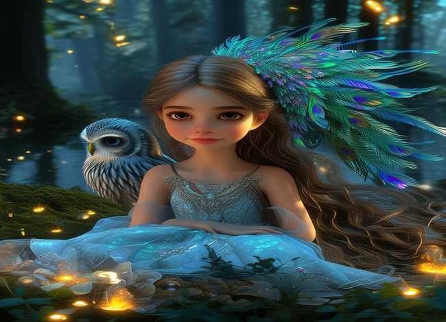 孔雀公主儿童睡前童话故事，孔雀公主的故事 睡前故事