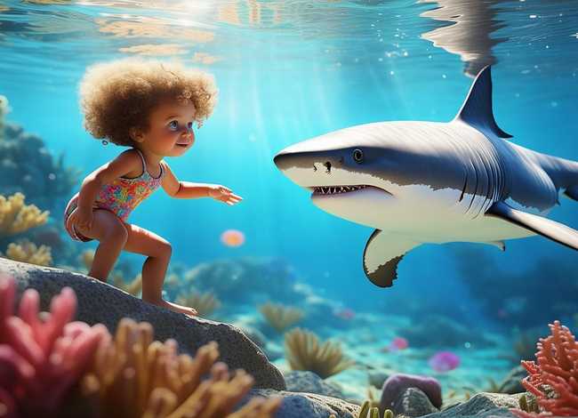 大鲨鱼的儿童故事文字版 跟大鲨鱼有关的幼儿故事