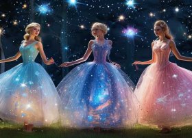 三个公主的故事、三个公主的故事 一个有星星裙子的故事