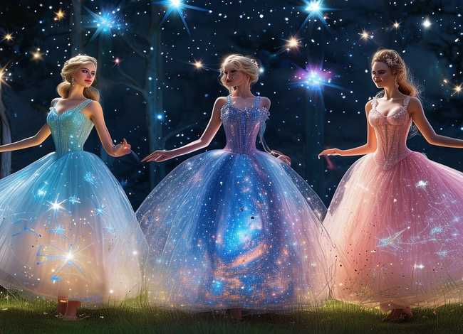 三个公主的故事、三个公主的故事 一个有星星裙子的故事