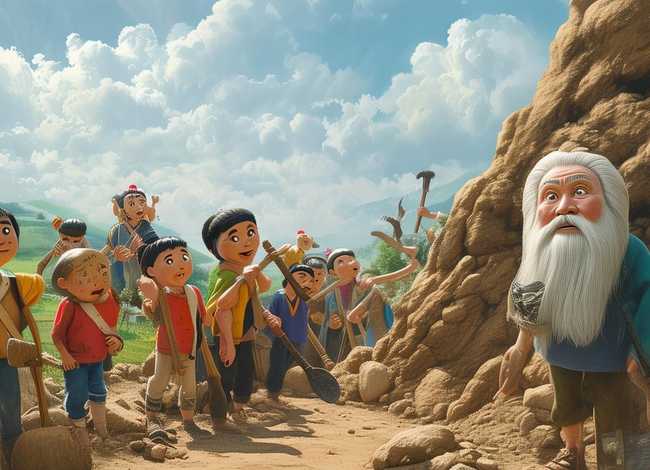 愚公移山的故事少儿 愚公移山的故事幼儿