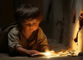 儿童故事凿壁偷光的故事；幼儿故事凿壁偷光