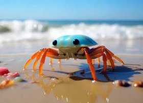 螃蟹儿童故事3-6岁、小螃蟹幼儿故事