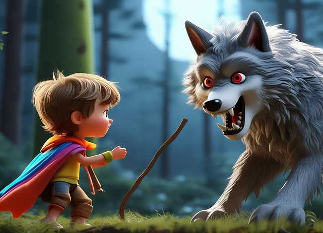 智斗大灰狼儿童故事视频、智斗大灰狼的故事视频贝乐虎故事