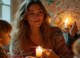 讲故事的妈妈怎么画 - 讲故事的妈妈怎么画好看