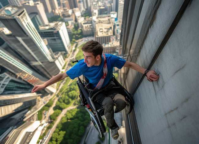 身残志坚的故事200-300字；关于身残志坚的故事200字