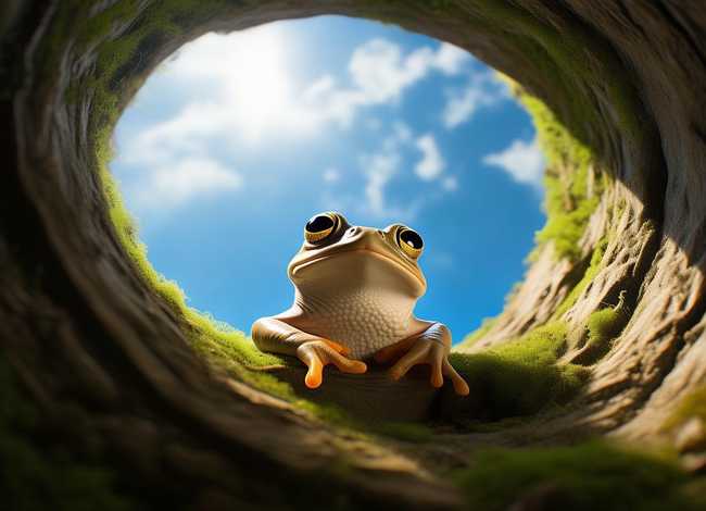 坐井观天的简单故事 坐井观天的简单故事视频