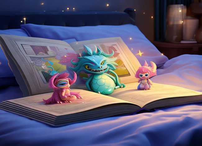 儿童睡前故事图片 文字，儿童睡前故事图片文字版