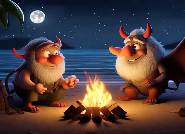 儿童睡前故事渔夫和魔鬼的故事、渔夫和魔鬼的故事在线听