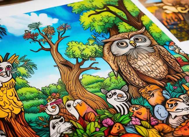 寓言故事的画怎么画、寓言故事的画怎么画记住是手抄报