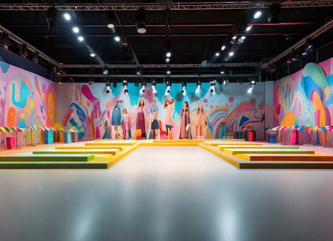 少儿时装秀背景（少儿时装秀背景视频）