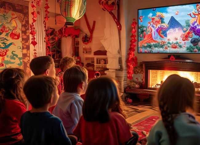 关于过年的儿童故事视频 - 有关过年的故事视频