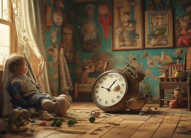 儿童故事时间不见了 - 时间不见了怎么办
