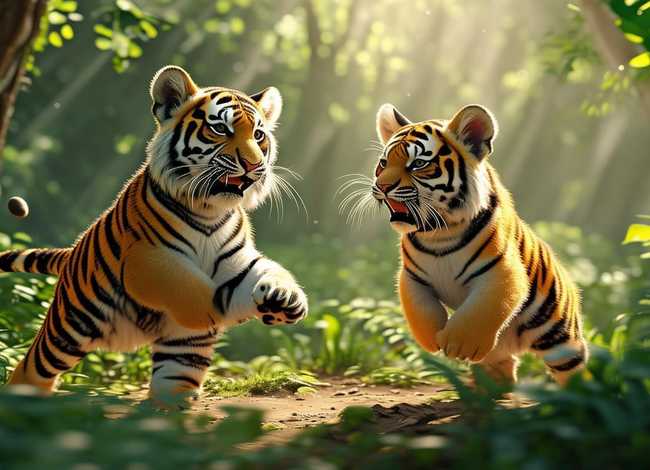 两只老虎儿童故事完整版；两只老虎故事文字版