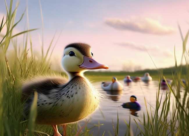 儿童故事丑小鸭的故事完整版 - 幼儿故事丑小鸭的故事
