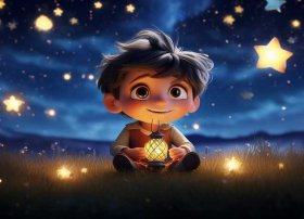 儿童故事星星男孩，星星男孩的故事