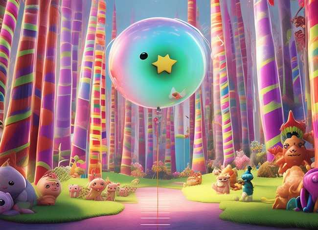 儿童故事小球的故事，小汽球的故事