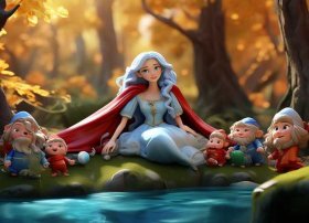 白雪公主和七个小矮人的故事mp3（白雪公主和七个小矮人的故事mp3下载）