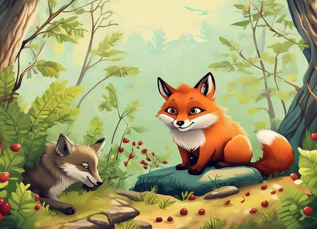 狼和狐狸的故事绘本，狼和狐狸的故事绘本视频
