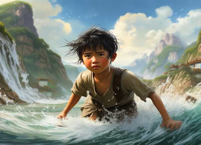 大禹治水少儿故事；大禹治水少儿故事大全