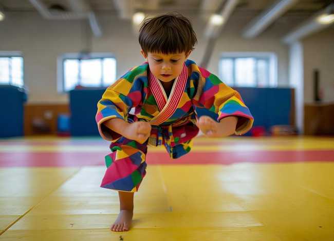 儿童柔术最极限的前折；儿童柔术训练前折