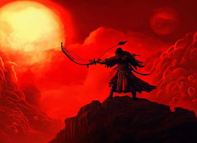 后羿射日故事表演、后羿射日故事表演背景音乐