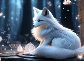 有关白狐的民间故事（有关白狐的民间故事名字）